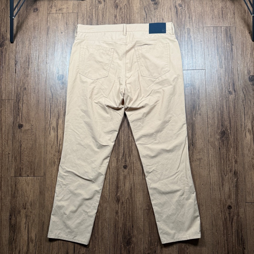Vineyard Vines On-The-Go 5-Pocket Pant Mens 36x30 Khaki Tan Chino Preppy Casual